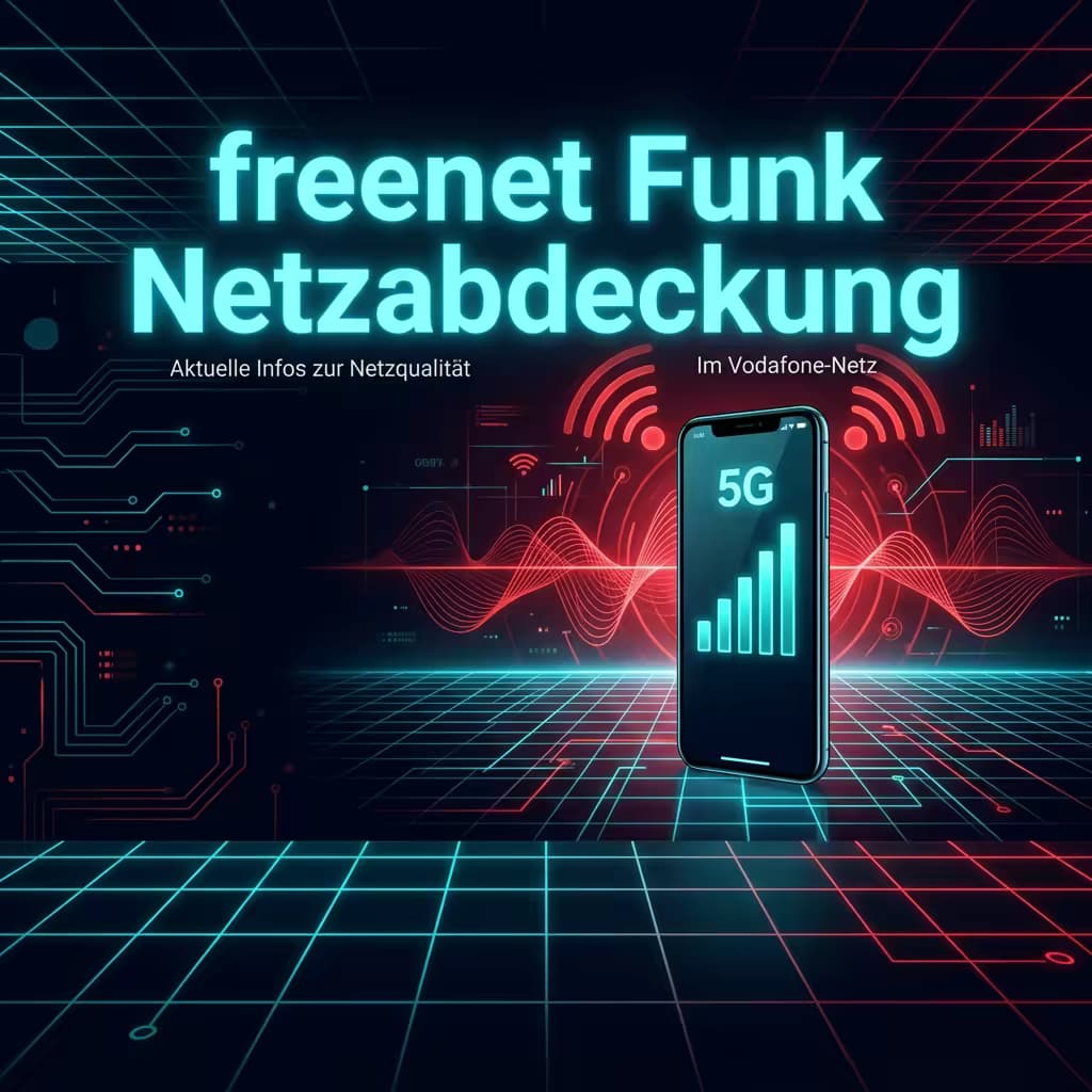 freenet Funk Netzabdeckung 2025: Alles zum Vodafone-Netz im Test