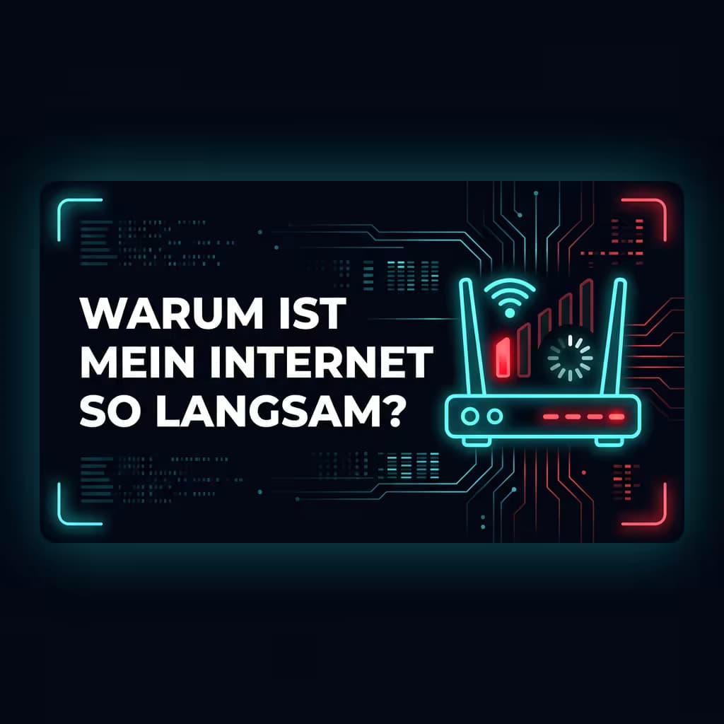 Warum ist mein Internet so langsam? 7 Ursachen & Lösungen (2025)