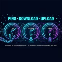 Ping, Download & Upload einfach erklärt: Was bedeuten diese Werte? (2025)