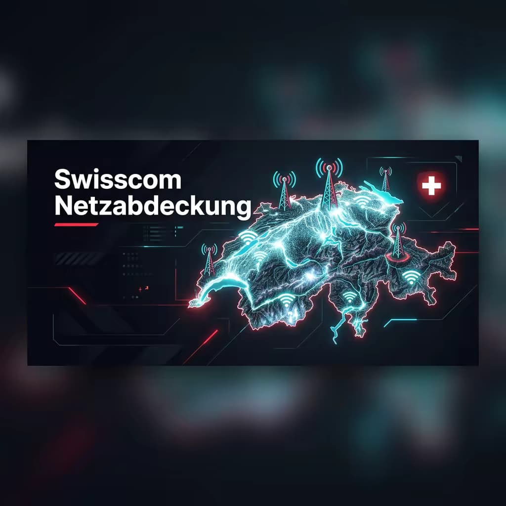 Swisscom Netzabdeckung 2025: Die Schweizer Nummer 1 im Detail