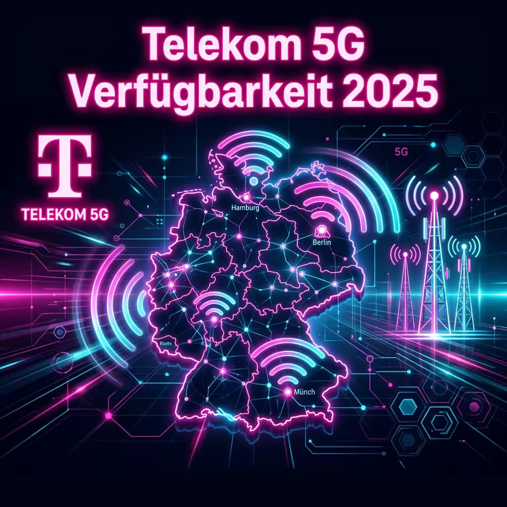 Telekom 5G Verfügbarkeit & Abdeckung 2025: Der komplette Guide