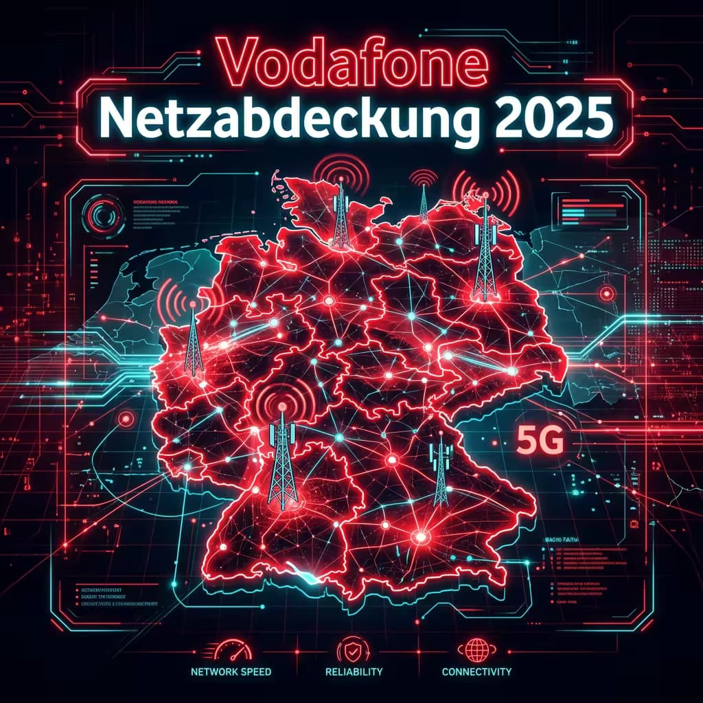 Vodafone Netzabdeckung 2025: Kabel, 5G und was du wirklich erwarten kannst